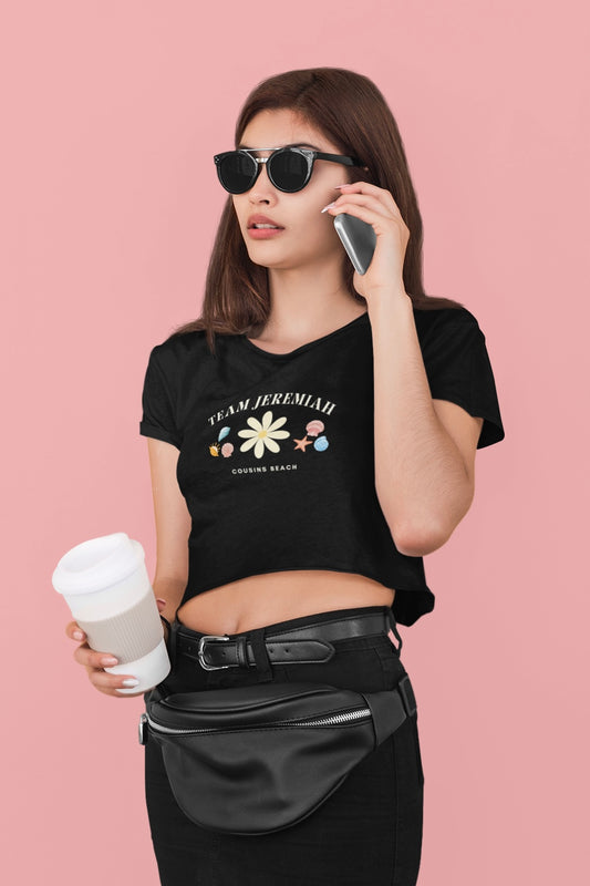 Team Jeremiah Women’s Crop T-shirt (The Summer I Turned Pretty)