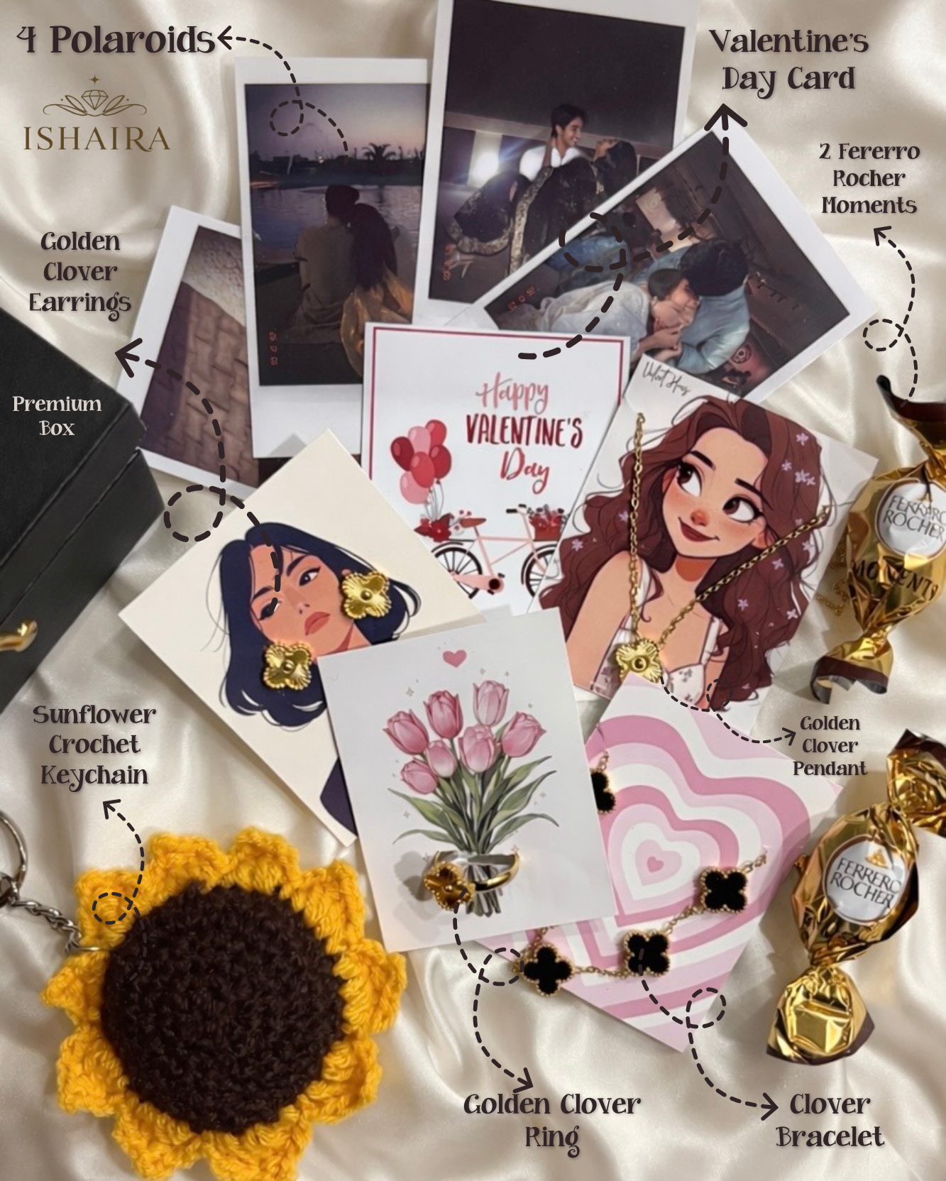 Valentine’s Day Premium Gift Hamper for Her 🌻