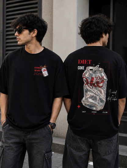 Diet Coke in my veins Premium Oversized T-shirt