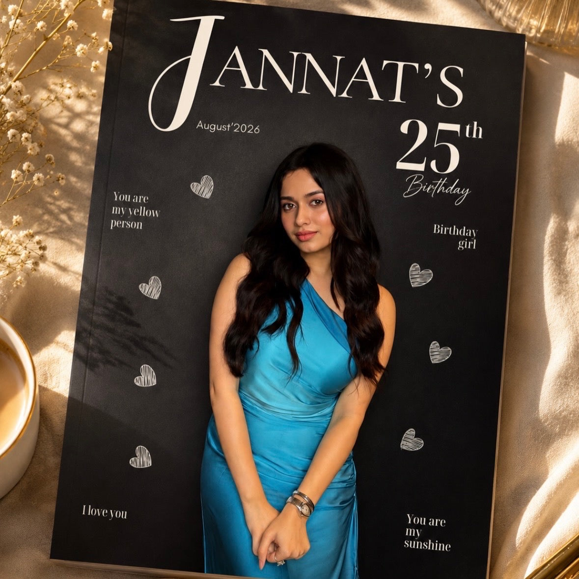 A4 Personalised Birthday Magazine Premium Quality