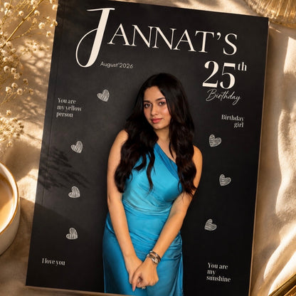 A4 Personalised Birthday Magazine Premium Quality