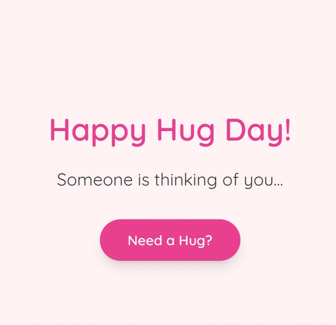 Hug Day Virtual Personalised Website Scrapbook Surprise Gift (Valentine’s Day) Customised Webpage for Girlfriend/Boyfriend/Husband/Wife