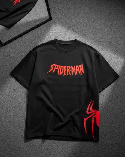 Spider-Man Premium Oversized T-shirt (Both side printed)