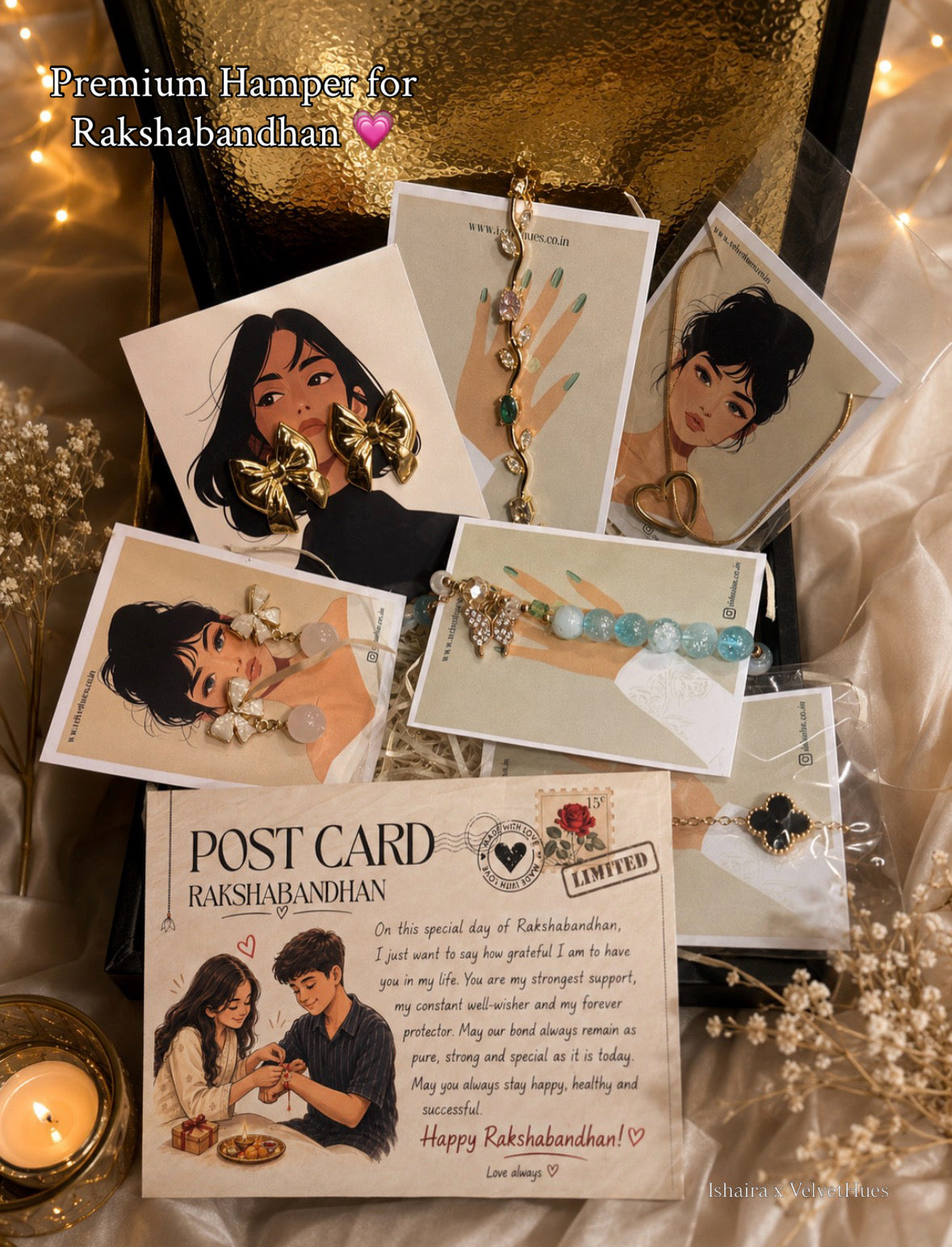 Rakshabandhan Premium Gift Hamper for Sister 💗